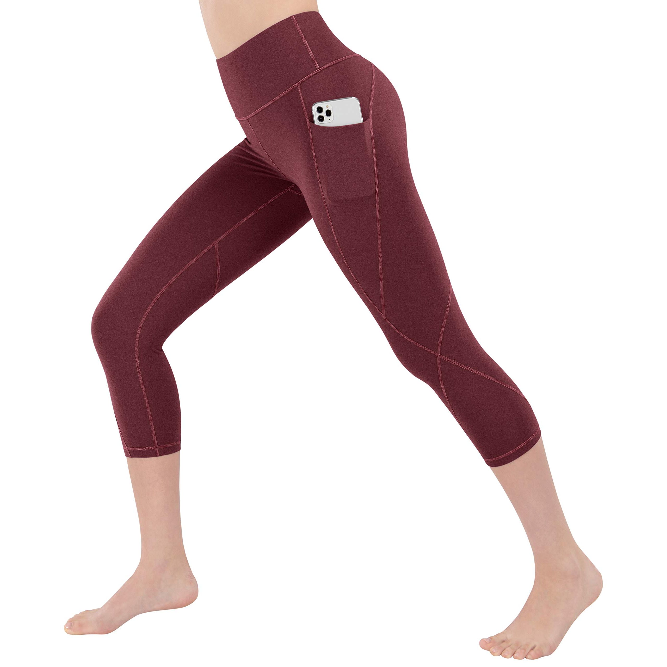 Do you have these troubles. Want to find a non see-though yoga pants. Afraid of embarrassing when you squat down. No place to store your personal belongings while you are doing exercise.