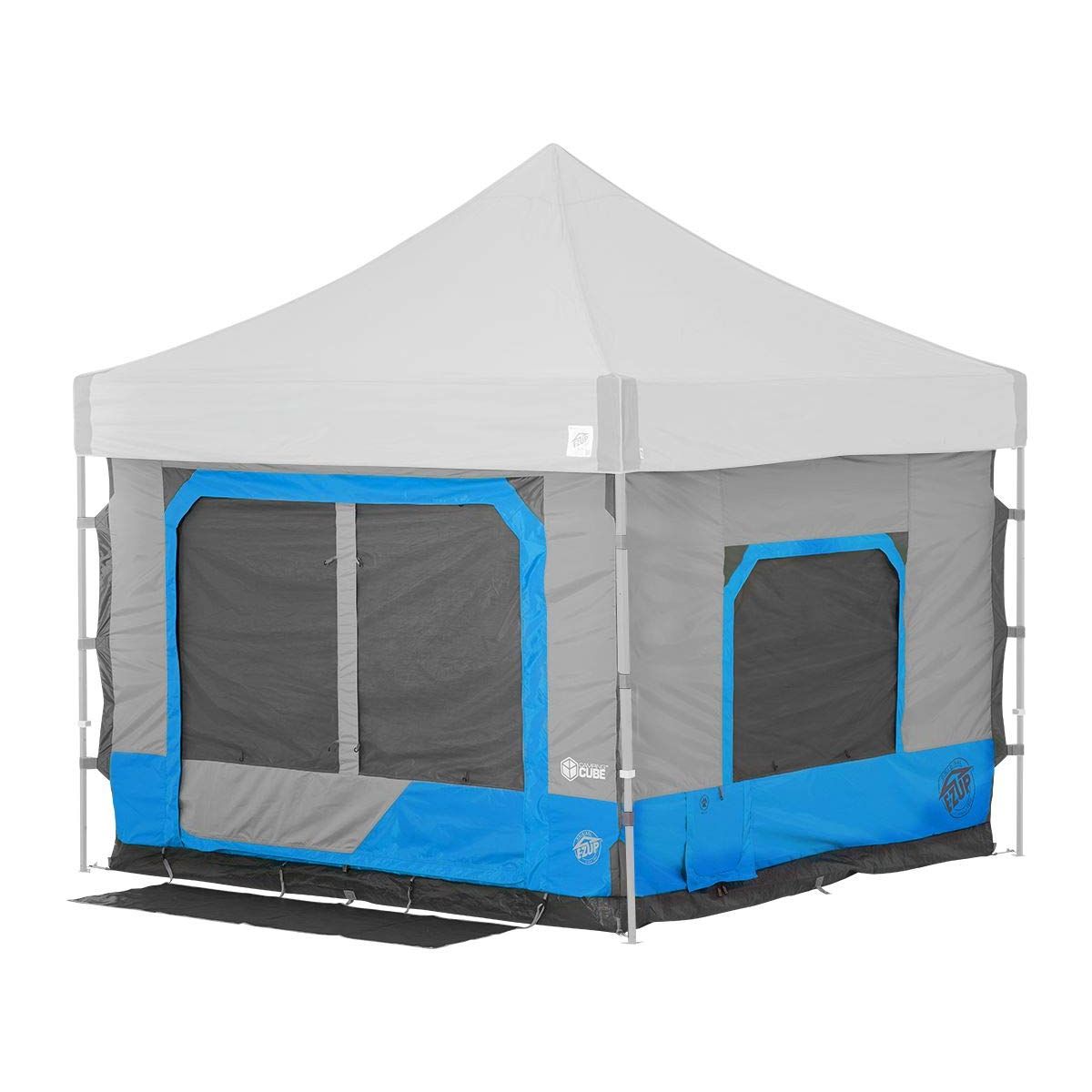 The camping cube outdoor pop-up tent add-on is a spacious easy to set-up product ready for your next fun trip. Camping cube add-on is not self-standing.