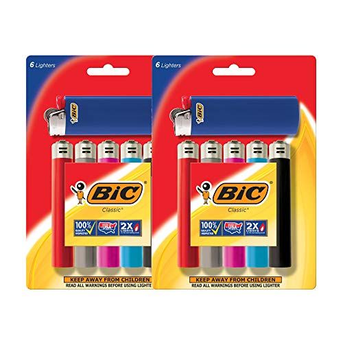 Introducing the BIC Classic Lighters Cigar Cigarette Maxi Lighter Full Size (12) New. These top-notch lighters are not only reliable, but they also come in a wide range of vibrant colors and striking designs, allowing you to effortlessly showcase your mood and personal style.