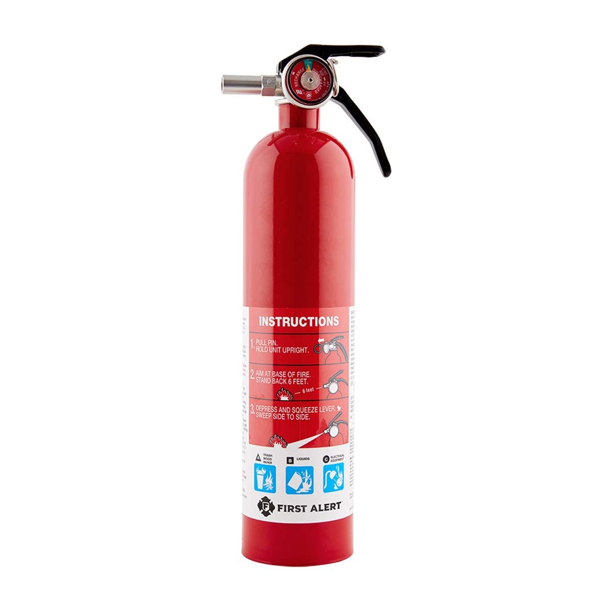 In order to enhance safety and prevent severe damage during a fire mishap, it is crucial to have the right fire extinguisher readily available. Enter the HOME1 Fire Extinguisher – specifically designed to cater to all your household fire safety needs. With a commendable UL rating of 1 A: 10 B:C, this versatile extinguisher is adept at extinguishing