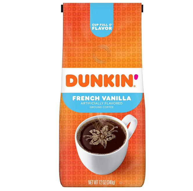 Prepare to have your taste buds blown away by our sensational Dunkin' French Vanilla coffee. This extraordinary blend takes the already beloved vanilla flavor and elevates it to new levels of deliciousness. With an added dash of irresistible sweetness, this cup of amazingness will leave you craving for more.