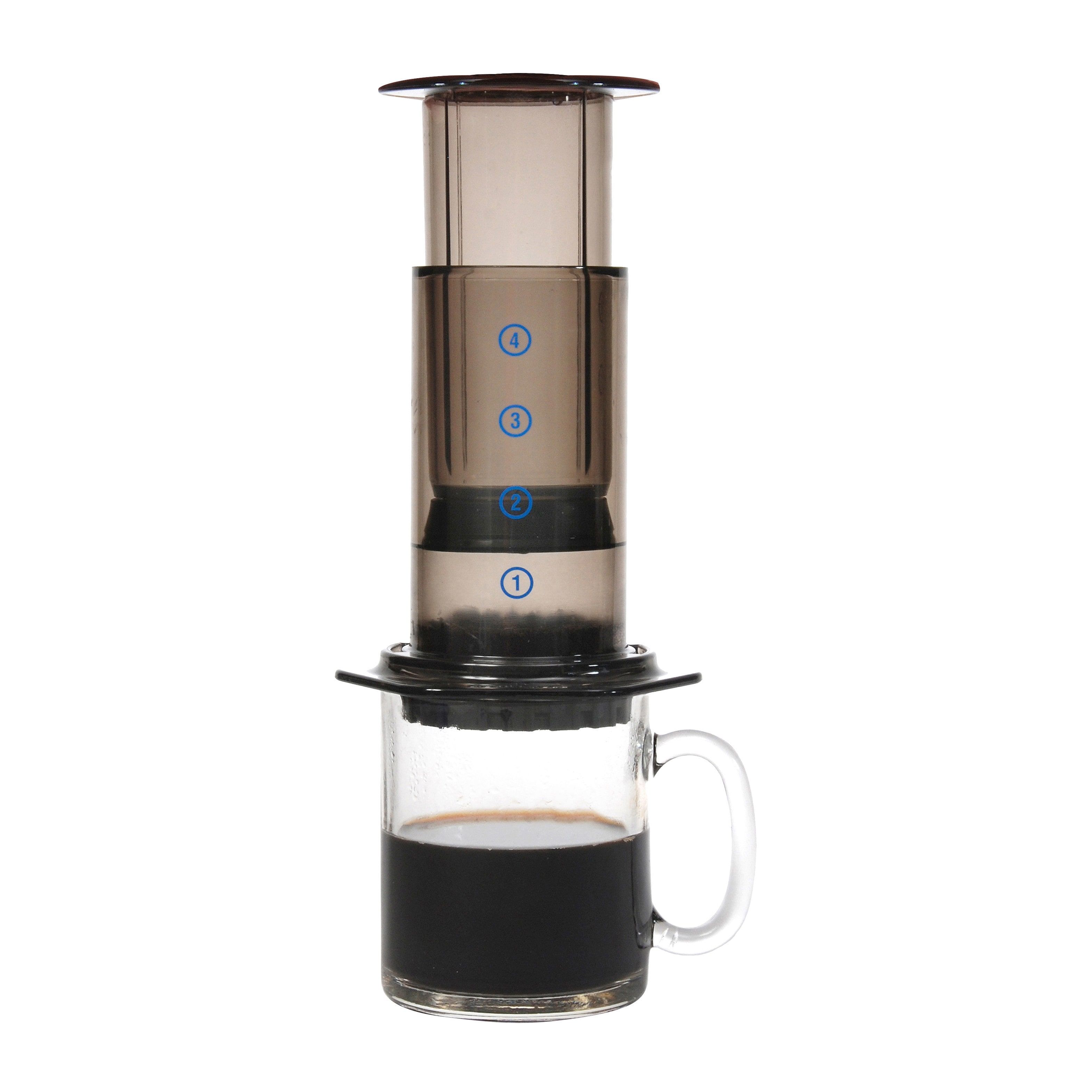 Indulge in the luxurious convenience of barista-quality coffee from the comfort of your own home with the AeroPress Original. This game-changing coffee press has captured the hearts of coffee enthusiasts and professionals worldwide.