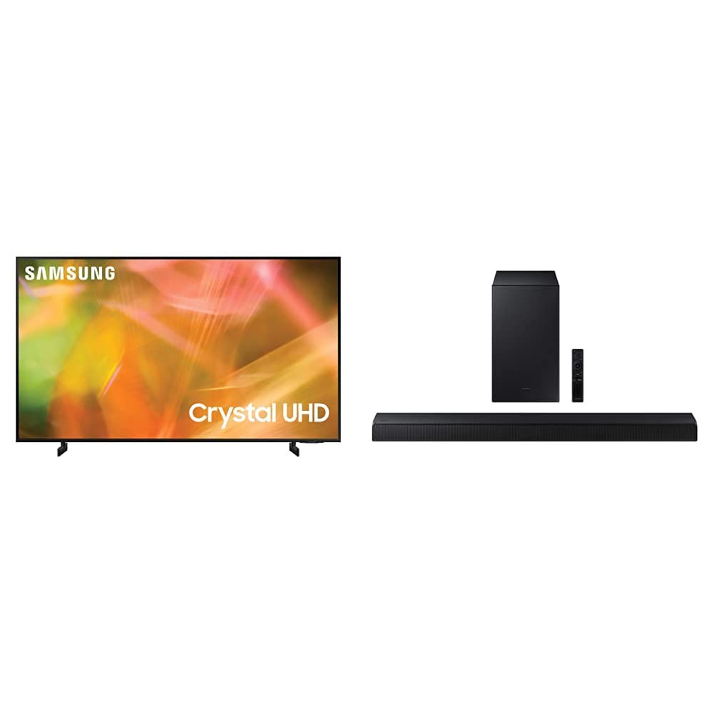SMART TV WITH MULTIPLE VOICE ASSISTANTS: Access apps and streaming services right on your TV with your voice.. BASS BOOST - Instantly amplify the bass with the touch of a button.. SUBWOOFER INCLUDED - Wireless subwoofer included.. DYNAMIC CRYSTAL COLOR: A fine crystal layer reveals millions of true-to-life colors.. DOLBY DIGITAL 5.