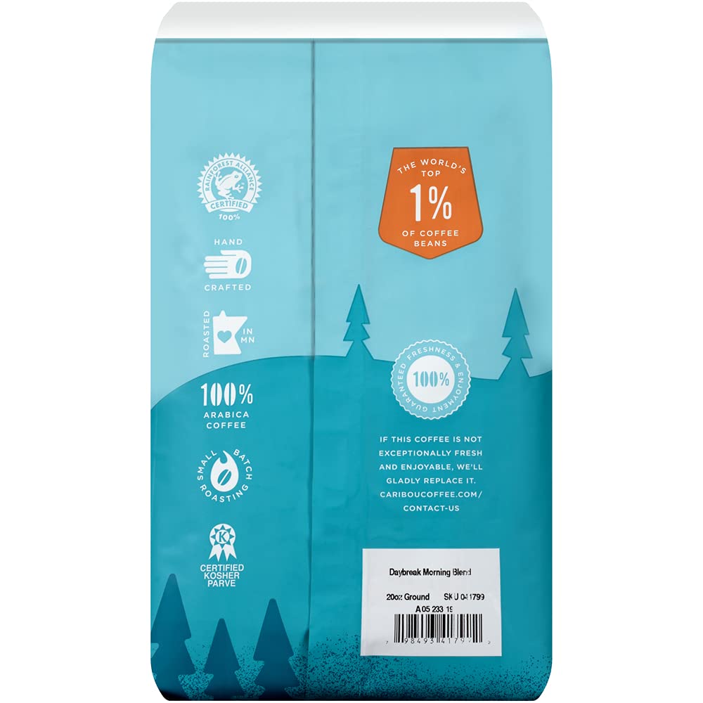 Experience the perfect harmony of flavor and sustainability with Daybreak Blend. This exquisite coffee is made from 100% Rainforest Alliance Certified coffee beans, sourced from farmers who follow eco-friendly and socially responsible practices. The result is a delightful light roast that tantalizes your taste buds with floral notes, a hint of sweet caramel, and a subtle fruity sweetness. As you savor each sip, you'll also be supporting the Rainforest Alliance's important work in fostering a mutually beneficial relationship between people and nature.
