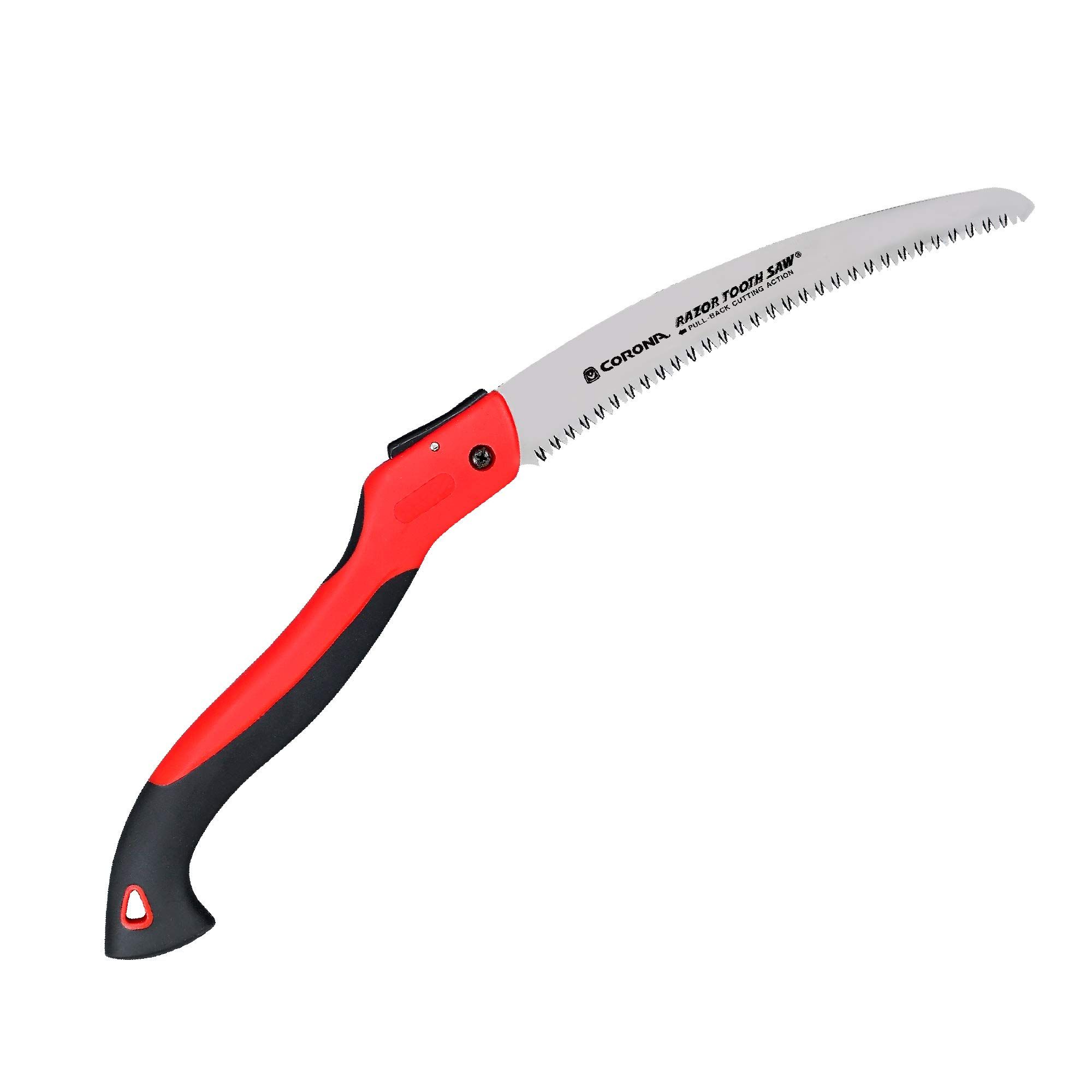 The 10" blade with 3 sided razor teeth on this product ensures efficient cutting, making it ideal for small to medium branches with a diameter of 5"-6". Its ergonomically designed, co-molded handle provides a comfortable grip for extended use, reducing hand fatigue.