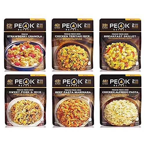 Peak Refuel is the brainchild of a team of passionate outdoor enthusiasts who believe in the magic of delicious food and epic adventures. It took them nearly two years of hard work and dedication to craft the perfect chef-inspired meals, using only top-quality ingredients and 100% real meat. Utilizing their unique cooking and freeze drying process,