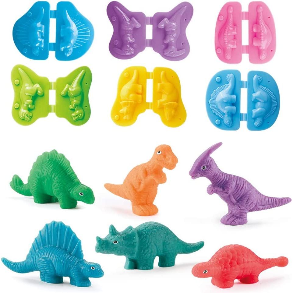 【HAPPY HANDS ON PLAY】 : Meet different types of dinosaurs. This popular hands on activity toy introduces animals, colors, and shapes, while the engaging cause and effect play encourages fine motor practice.