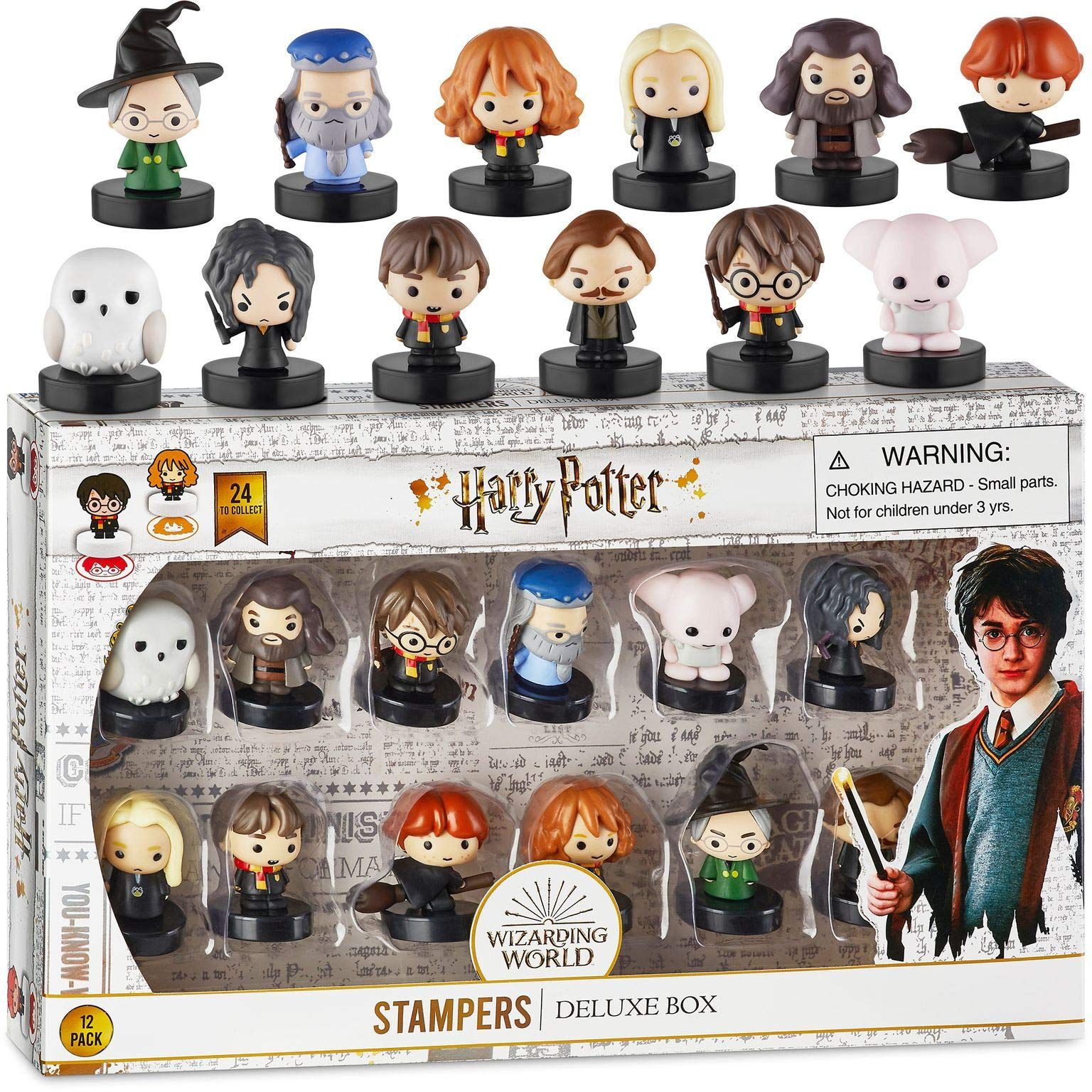 PARTY LIKE A WIZARD Pour some pumpkin juice and celebrate, using your Harry Potter figures as spell-binding decorations, brilliant party game props, or wondrous Harry Potter cupcake toppers!. ADVENTURE AWAITS Your Hogwarts letter has arrived.