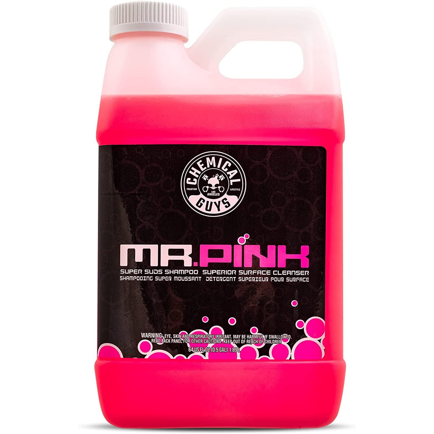 Mr. Pink Foaming Car Wash Soap with foam cannon/gun