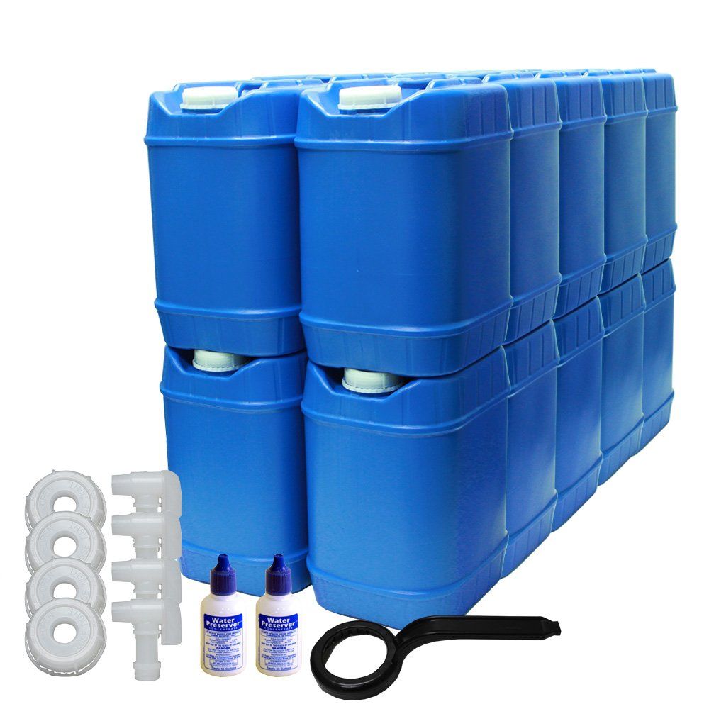 The Stackable Water Container Kit is the ideal solution for all your water storage needs. Whether you're planning for emergency situations, camping trips, boating adventures, or road trips, these durable water containers are perfect for any situation. Each 5-gallon container comes with a built-in handle, making transportation a breeze.