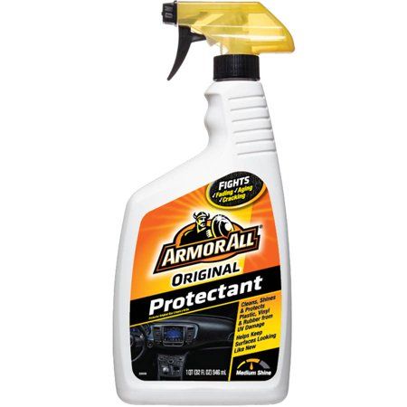 Armor All Original Protectant (16 fluid ounces). Your vehicle is exposed to dirt, grime and harmful elements like UV rays and oxidation every day. Count on Armor All&reg; Original Protectant to clean, protect, and help keep surfaces looking like new.
