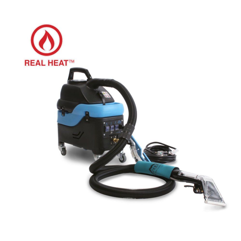 Do not let its small size fool you Mytees S300H Tempo Heated Extractor is a powerhouse. Perfect for serious auto detailing, carpet, and upholstery spotting the 600 watt heated S300H Tempo packs a lot of power into a small package. And at only 26 pounds you will find that the Tempo takes a load off your back without taking a load out of your wallet.