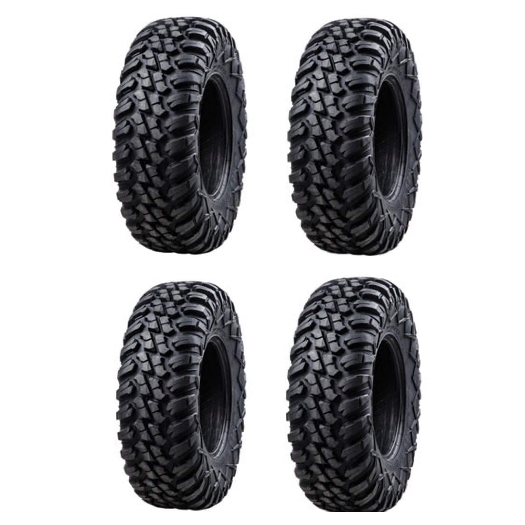 DOT test standard compliant (FMVSS 571.119) at max operating pressure. Radial, 8 Ply Rated Construction. Truck style tread for smooth ride on hard surfaces. Excellent off road performance. High load ratings for todays larger machines. Tread depth: 3/4 inch. Medium/Hard terrain tire.