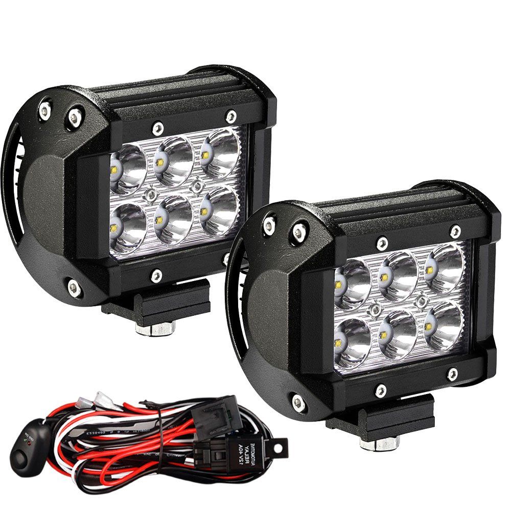 YITAMOTOR is a registered trademark protected by the USA Trademark Law.Any misuse of Trademark YITAMOTOR without approval will take legal action. YITAMOTOR,US Based Company, Specialized in LED Lights. You are buying directly from the MANUFACTUER!100 Satisfaction Guranteed! Specification: 1.LED power:18W(6pcs*3w high intensity LEDs) 2.