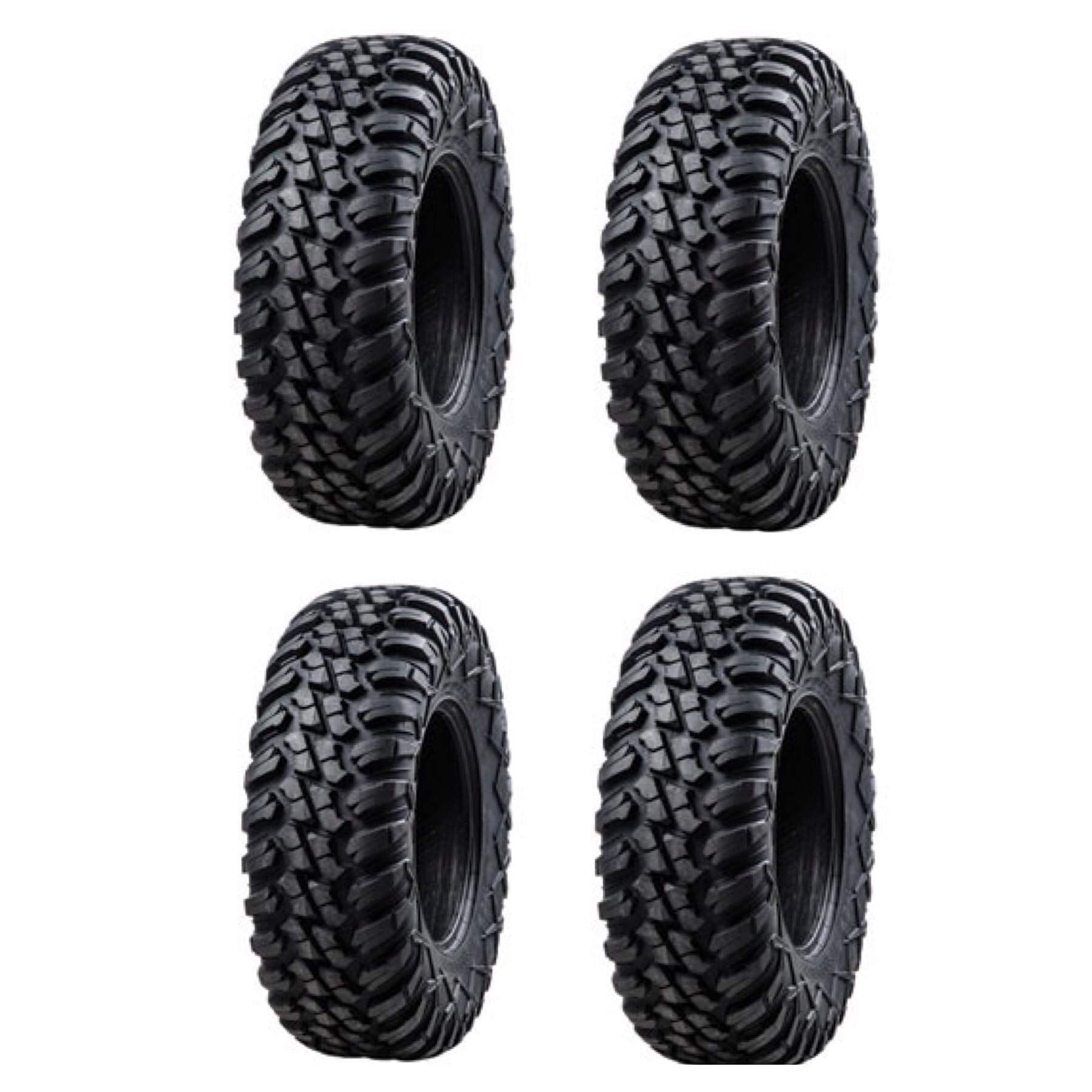 DOT test standard compliant (FMVSS 571.119) at max operating pressure. Radial, 8 Ply Rated Construction. Truck style tread for smooth ride on hard surfaces. Excellent off road performance. High load ratings for todays larger machines. Tread depth: 3/4 inch. Medium/Hard terrain tire.