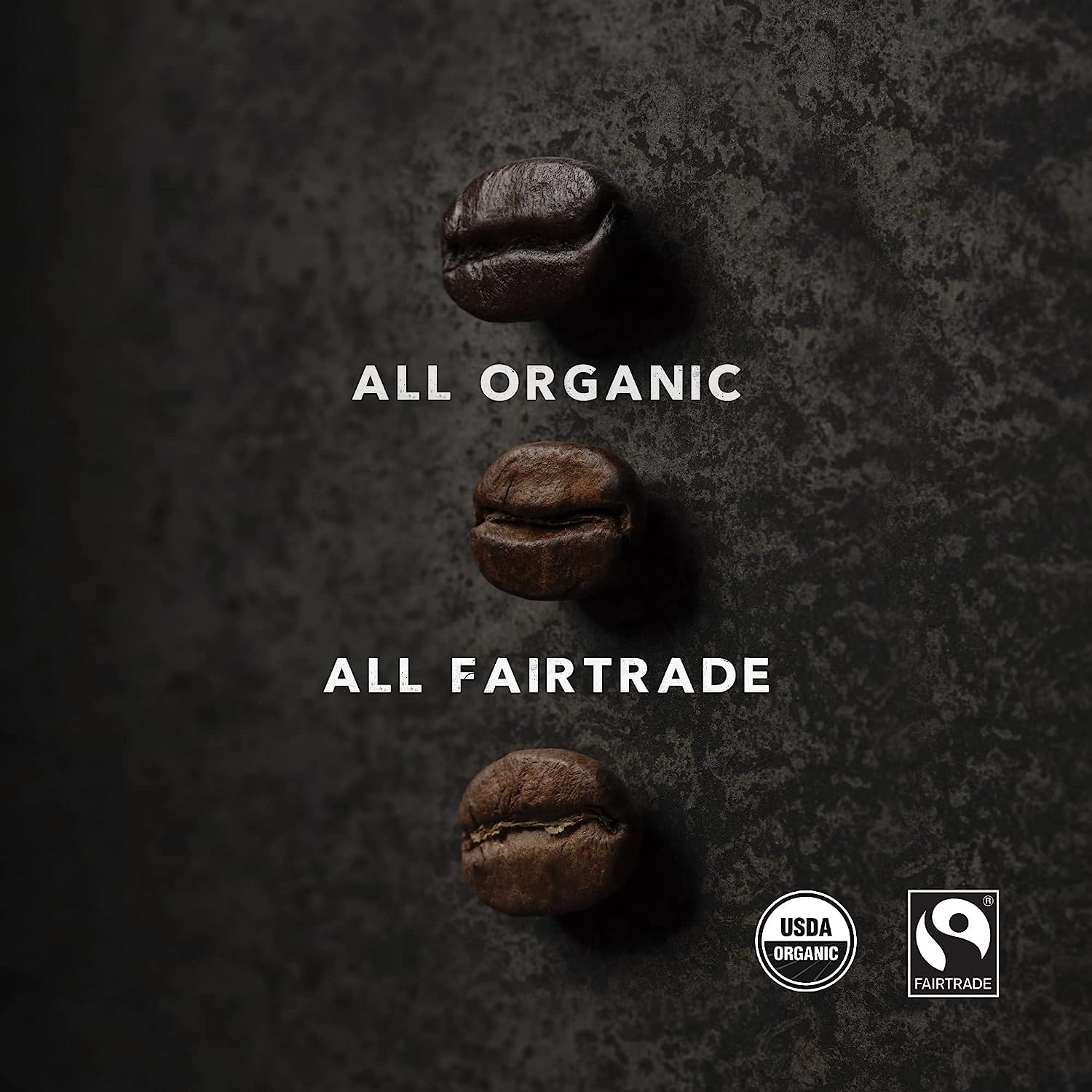 Sourced from Indonesia and South America, our coffee comes from socially and environmentally responsible farmers who have built sustainable businesses they can rely on. With certifications in organic, fair trade, kosher, shade grown, and Arabica coffee, we prioritize the well-being of coffee lovers, farmers, and the planet. 