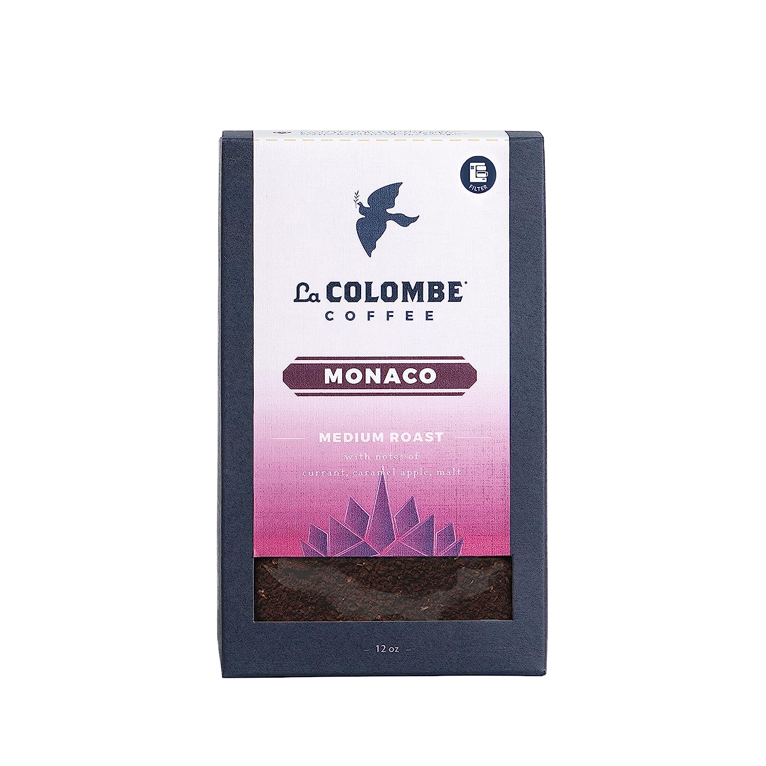 Indulge in the exquisite delight of La Colombe Monaco Medium Roast, a coffee blend that epitomizes the delectable essence of a caramel apple.