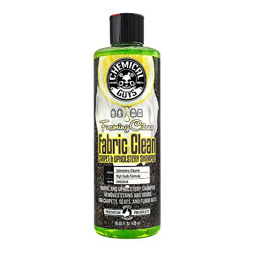 chemical guys cws20316 foaming citrus fabric clean carpet amp upholstery shampoo (16oz), 16. fluidounces