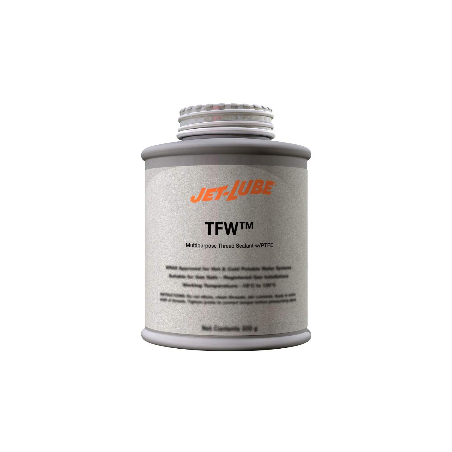 16 oz. Pipe Thread Sealant with 2,000 psi, WhitePipe Thread Sealant, Size: 16 oz., Color: White, Gas Pressure Range: 2,000 psi, Liquid Pressure Range: 10,000 psi, Begins to Harden: Not Specified, Performance Temp. Range: -35 Degrees to 500 Degrees F, Specific Gravity: 1.