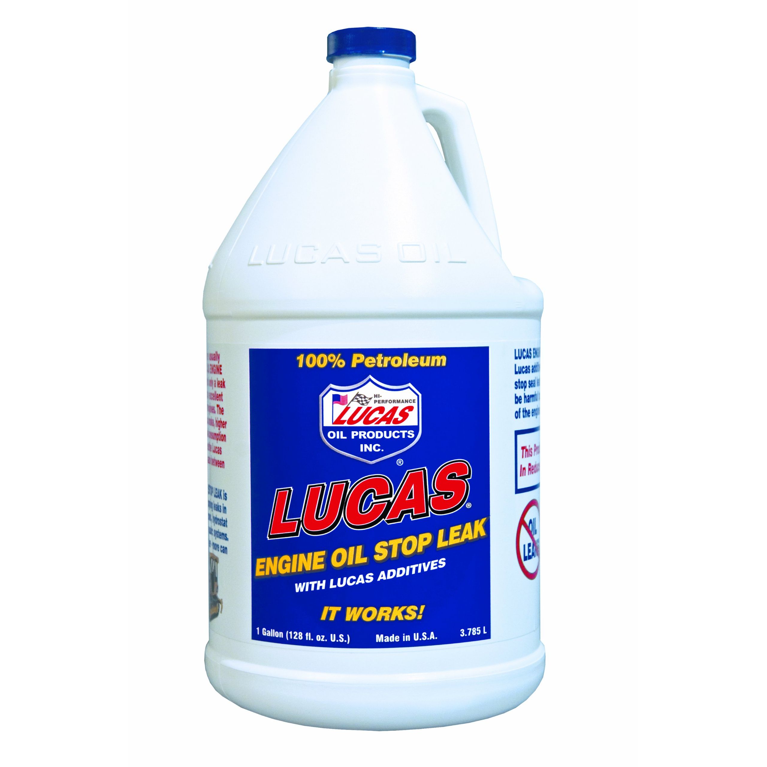 All New Formulation of Lucas Additives and Very Specific Base Stocks.