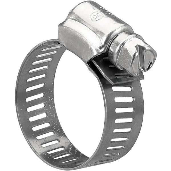 Koehler type F worm-drive clamps are precision engineered to provide reliable, long-lasting performance under most standard household, automotive and industrial applications. These versatile, all-purpose clamps feature 1/2 inch bands constructed of 300 series stainless steel for maximum corrosion resistance to salt and most chemicals.
