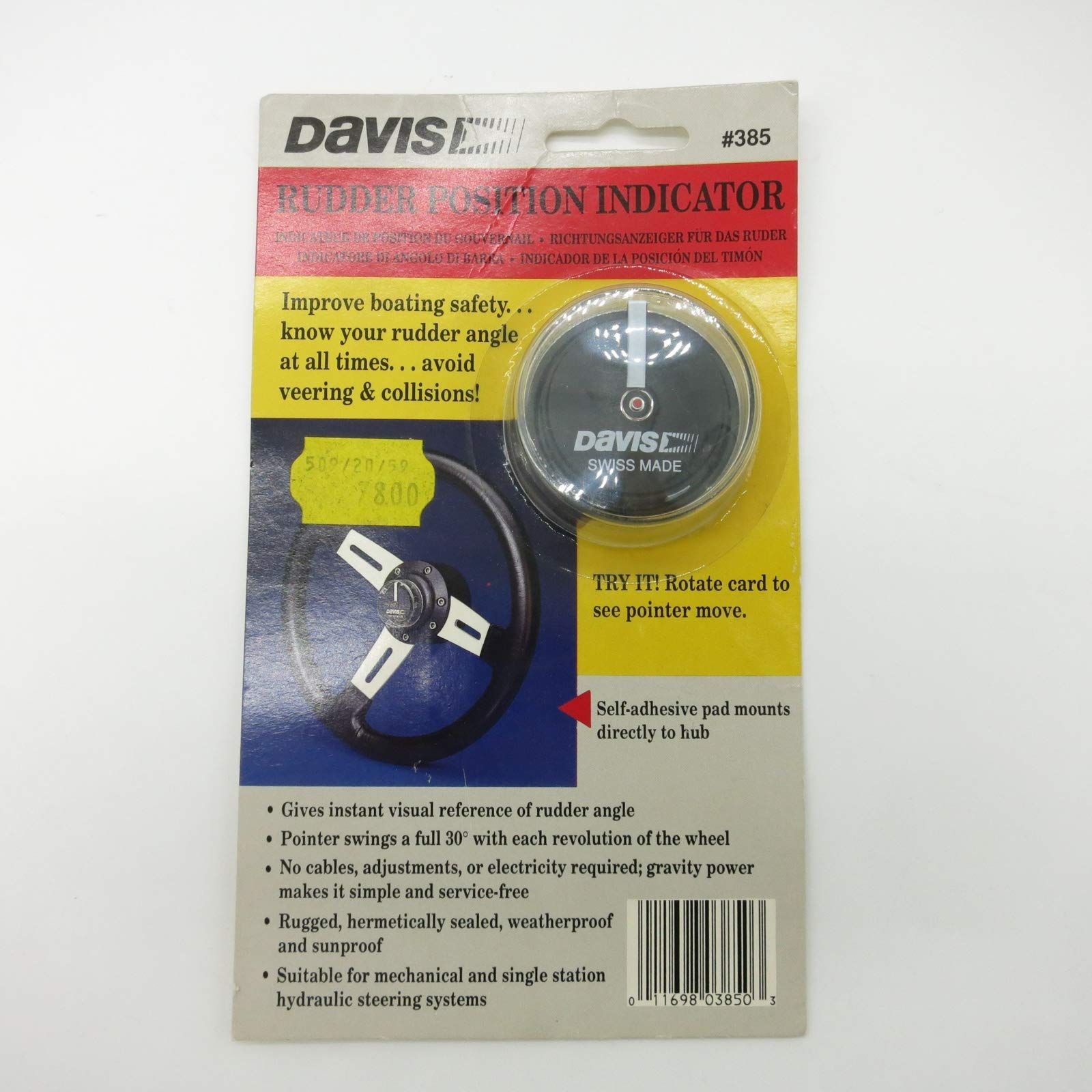 Davis Rudder Position Indicator [385] image