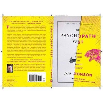 The Psychopath Test by Jon Ronson is a captivating book that delves deep into the minds of psychopaths and examines the industry built around them. The author, a bestselling journalist, investigates a possible hoax on neurologists that leads him to the heart of the madness industry.