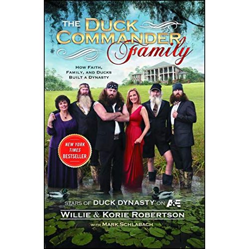 Willie Robertson stars in AEs hit show Duck Dynasty and is the CEO of Duck Commander, a family operated business that creates products for duck hunters including duck calls, clothes, and videos. Willie, along with his wife and business partner Korie Robertson, also owns and operates Buck Commander where they create products for deer hunters.