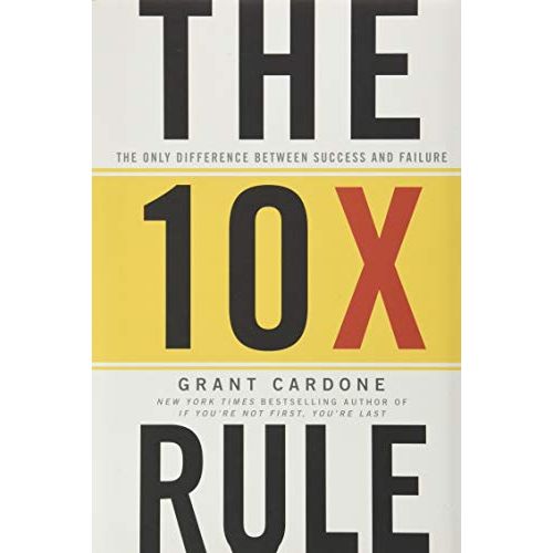 The 10 X Rule is a revolutionary self-help book that introduces the principle of "Massive Action" to help individuals break through common business clichés and overcome risk aversion to achieve their dreams.