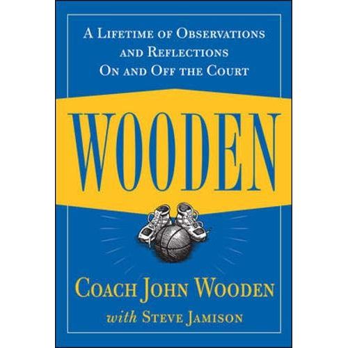Wooden is the perfect book for those who love basketball and are looking for inspiration. Legendary basketball coach John Wooden shares his timeless wisdom in this book, evoking old-school values and teachings that were once cherished in days gone by.