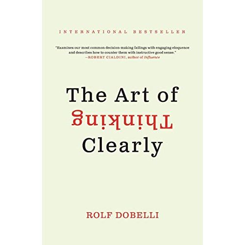 "The Art of Thinking Clearly" is a highly informative and engaging book that delves into the intricacies of human psychology and the fascinating ways in which our minds work. Written by the renowned entrepreneur and thinker Rolf Dobelli, this book is an essential read for anyone interested in the science of decision-making and reasoning.