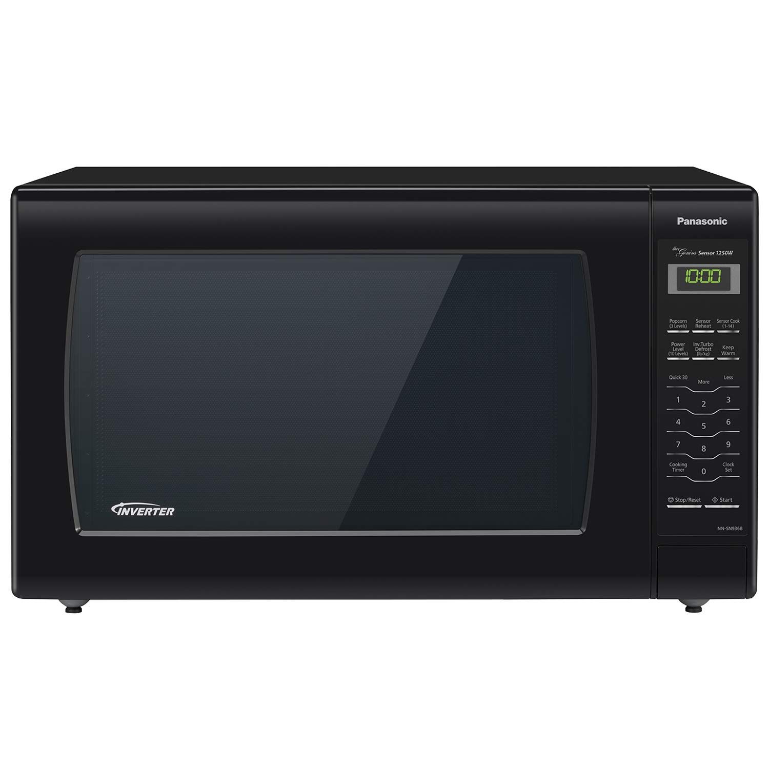 The Panasonic countertop microwave is a powerful and efficient addition to any kitchen. It boasts a 1250 Watt high power output and 2.2 cubic foot capacity, perfect for large families.