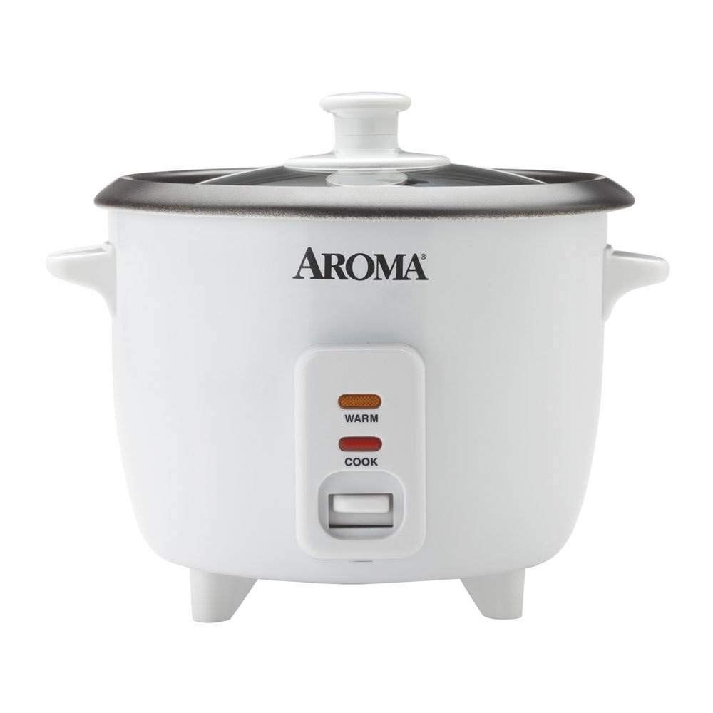 Enjoy easy home cooking with the AROMA 6-Cup (Cooked) Pot-Style Rice Cooker. Restaurant-quality rice. Healthy meals. Delicious one-pot dishes.