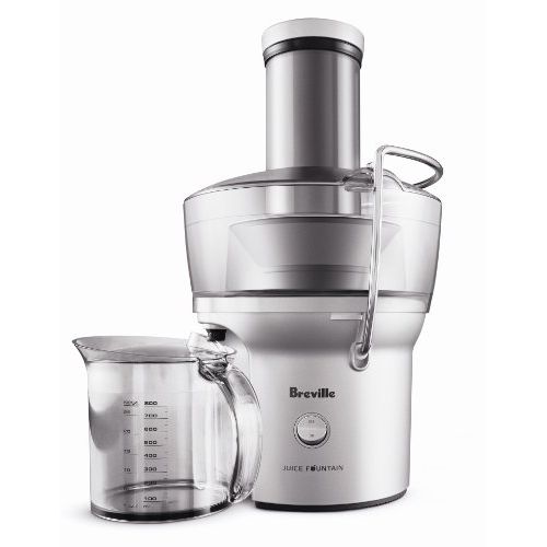 The Breville Juice Fountain BJE200XL Compact Electric Juicer is the perfect appliance for those who want to reap the health benefits of fresh fruit and vegetable juices without having to deal with a bulky machine taking up valuable counter space. This juicer may be small in size, but it packs a powerful punch just like its larger counterparts.