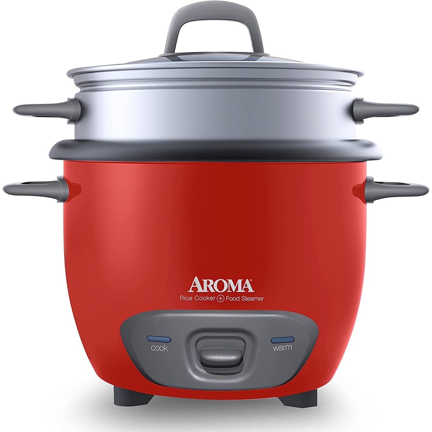 The Aroma 6-Cup (Cooked) Pot Style Rice Cooker and Food Steamer is the perfect kitchen companion to whip up healthy and delicious meals without fuss. With its compact size, it can easily prepare 2 to 6 cups of any variety of rice without having to monitor or stir.
