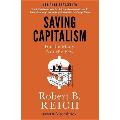 Robert Reich.
Saving Capitalism: For the Many, Not the Few is a book written by Robert Reich, who is an American economist, professor, author, and former US Secretary of Labor.