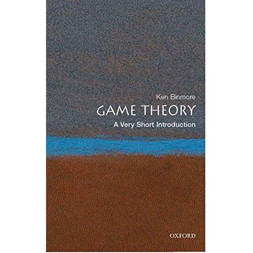 Game Theory: A Very Short Introduction is an introduction to the field of game theory, written by Ken Binmore, a mathematician and economist who has made important contributions to the field.
