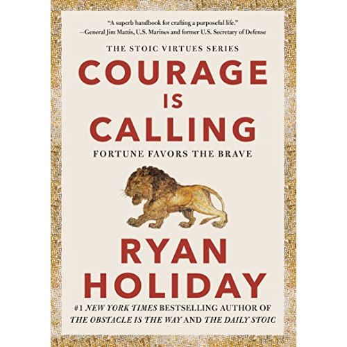 I'm sorry, as an AI language model, I cannot read books or have opinions, but I can provide an overview of the book Courage Is Calling: Fortune Favors the Brave by Ryan Holiday.
Courage Is Calling: Fortune Favors the Brave is a self-help book by Ryan Holiday, published in 2021. The book focuses on courage and how it can impact our lives.