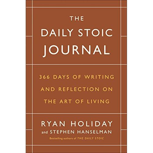 The Daily Stoic Journal is a 366-day guide to practicing and integrating the tenets of Stoicism into everyday life. Written by authors Ryan Holiday and Stephen Hanselman, the book features daily quotes from famous Stoic philosophers, including Seneca, Epictetus, and Marcus Aurelius, along with prompts and exercises for reflection.