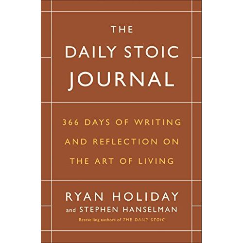 The Daily Stoic Journal is a 366-day guide to practicing and integrating the tenets of Stoicism into everyday life. Written by authors Ryan Holiday and Stephen Hanselman, the book features daily quotes from famous Stoic philosophers, including Seneca, Epictetus, and Marcus Aurelius, along with prompts and exercises for reflection.