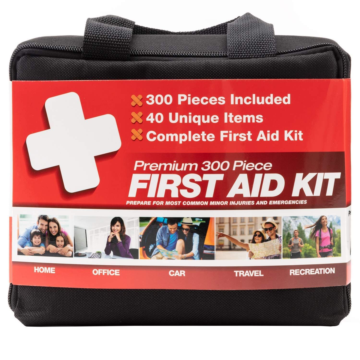 Enhance your preparedness with the M2 Basics 300-Piece First Aid Kit, an indispensable tool for every household, outdoor adventurer, and business.