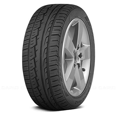 This all-season tire is the perfect choice for any vehicle. Ensure the perfect fit for your car by entering your model number, and enjoy a smooth ride all year round. The tire's versatile design means it can handle any weather conditions, from rain to snow to dry roads.