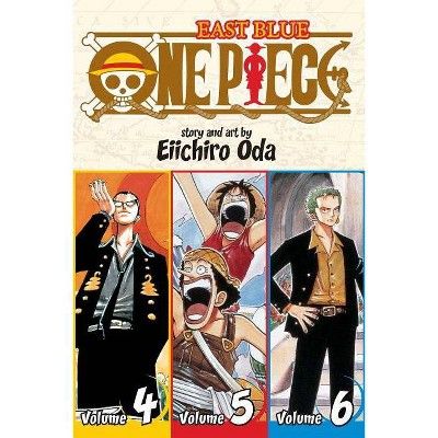 Eiichiro Oda
One Piece (Omnibus Edition) Vol. 2 includes volumes 4, 5 & 6 of the popular manga series One Piece, written and illustrated by Eiichiro Oda. The story follows Monkey D. Luffy, a young boy whose body gains the properties of rubber after unintentionally eating a Devil Fruit.