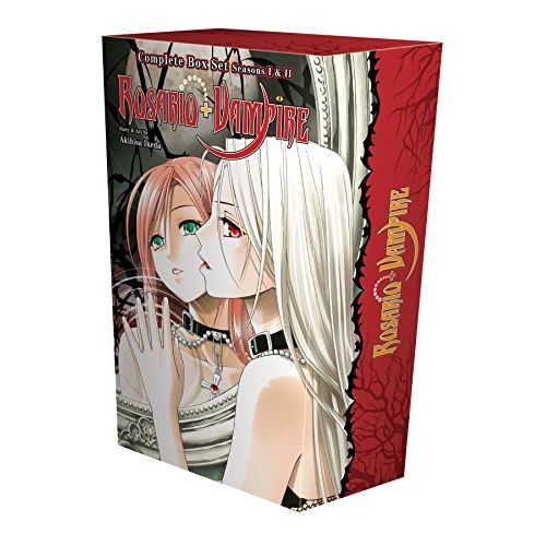 Akihisa Ikeda
The Rosario+Vampire Complete Box Set includes all 10 volumes of the original manga series, as well as all 14 volumes of the anime's second season. This set comes with a premium, which likely includes exclusive artwork or other bonus features.