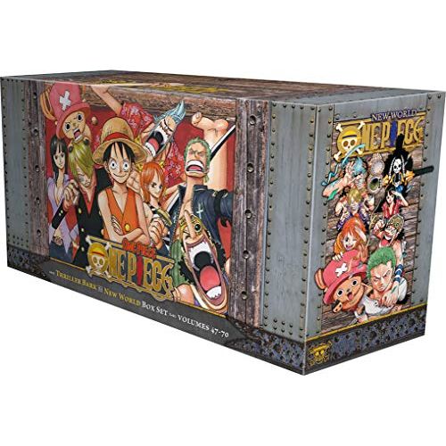 Eiichiro Oda
The One Piece Box Set 3 is a collection of volumes 47-70 of the popular manga series One Piece, written and illustrated by Eiichiro Oda. This box set covers the Thriller Bark to New World arcs, which is a crucial period in the One Piece storyline that includes several important plot developments and new characters.