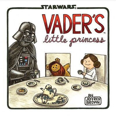 the author Jeffrey Brown.
Vader's Little Princess is a humorous and heartwarming Star Wars children's book, aimed at young readers and geek dads alike. Written and illustrated by Jeffrey Brown, it follows the story of Princess Leia growing up as the daughter of Darth Vader.