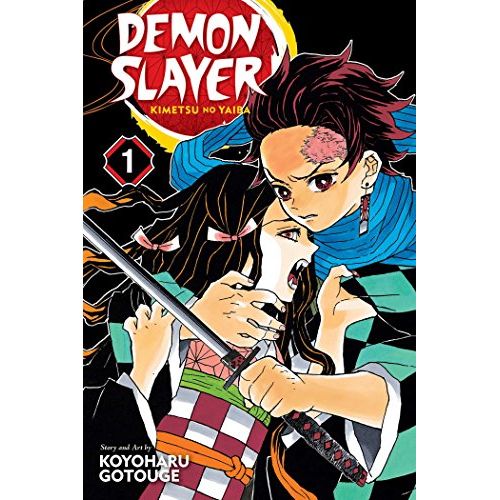 Koyoharu Gotouge
Demon Slayer: Kimetsu no Yaiba, Vol. 1 is the first volume of the manga series by Koyoharu Gotouge. It was originally published in Japan in 2016 and later translated into English by Simon & Schuster in 2018.
The story follows the life of a young boy named Tanjiro Kamado who lives with his family in a rural village.