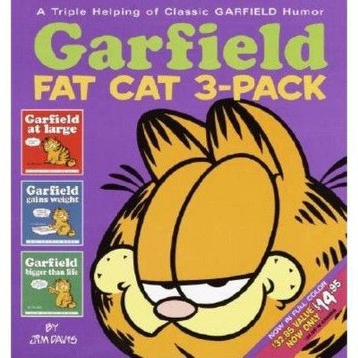 Jim Davis
Garfield Fat Cat 3-Pack #1 is a collection of three Garfield comic book titles written and illustrated by Jim Davis. The book contains the following three titles:
1. Garfield at Large - This book is the very first collection of Garfield comic strips. It introduces the lazy, lasagna-loving cat and his human owner, Jon Arbuckle.