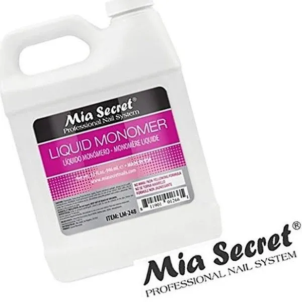 MIA SECRET Acrylic Liquid is a perfect choice for any nail tech, regardless of their experience level. Its self-leveling feature makes it easy to sculpt quickly and with minimal filing, especially when teamed up with MIA SECRET Acrylic Nail Powder. Made in the United States, this product comes in a package weighing 2.