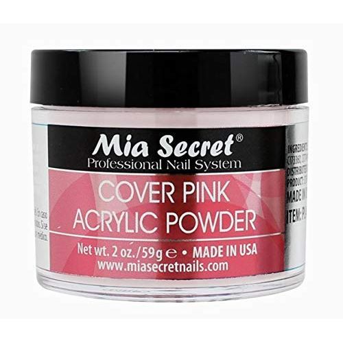 Introducing the Mia Secret Acrylic Powder in Cover Pink - a must-have for any nail tech! Boasting a weight of 2 ounces and made in the USA, this product is highly versatile and adaptable to any level of experience.